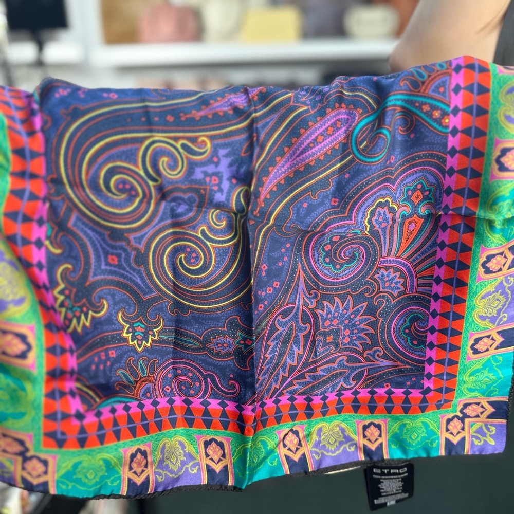 Etro Small Silk Scarf